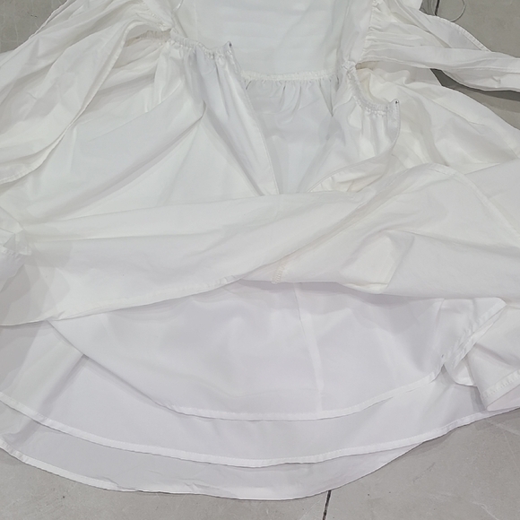 Windsor White Backless Dress with Bow Detail - Picture 8 of 9